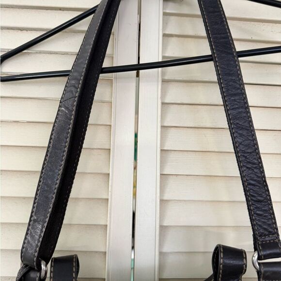 Fossil Black Leather Shoulder Bag - Picture 4 of 9